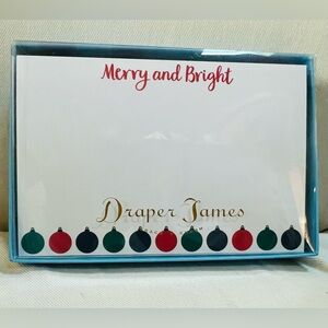 Draper James Merry and Bright Holiday Note Cards